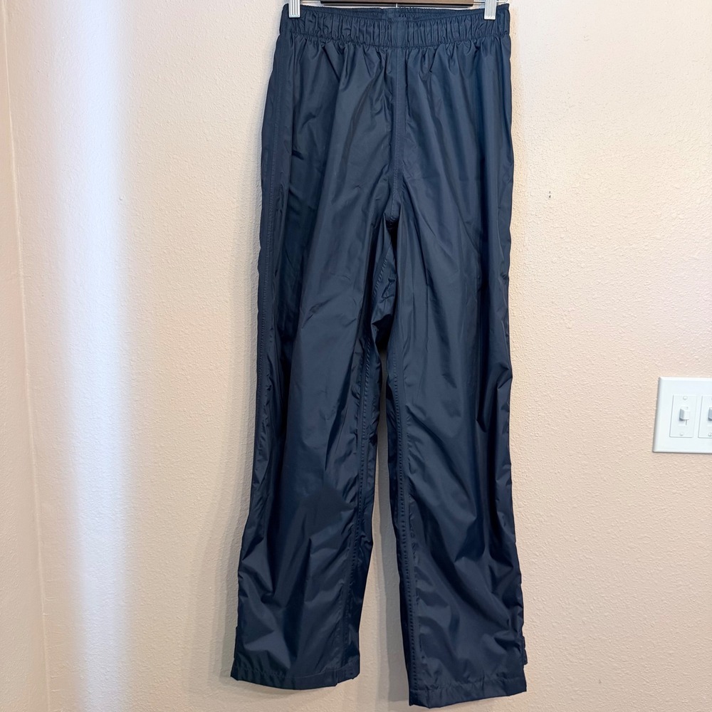 Columbia Mens Omni-Tech Rain Pants Navy Blue Packable Waterproof RM8270 Small